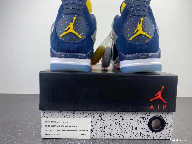 MaikeSneakers (PE) AJ4-1036660 Air 4 Michigan Retro Jordan 0628